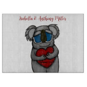 Planche À Découper Cute Ours Koala (Devant)