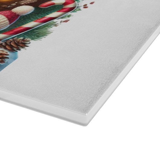 Planche À Découper Cute Polar Ours Gingerpain Rêves (Coin)