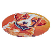 Planche À Découper Cute Puppy Pop Art (Coin)