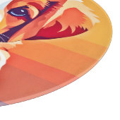 Planche À Découper Cute Puppy Pop Art (Coin)