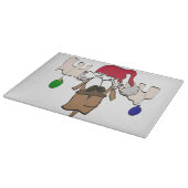 Planche À Découper Cute renne Festif (Coin)