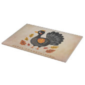 Planche À Découper Cute Turkey Bon thanksgiving Cutting Board (Coin)
