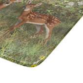 Planche À Découper Cute White Deer Twin Fawns (Coin)