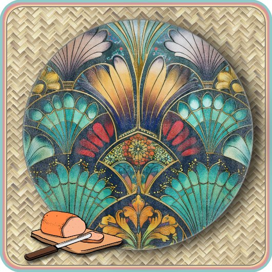 Planche À Découper CUTTING BOARD - Art Deco #1