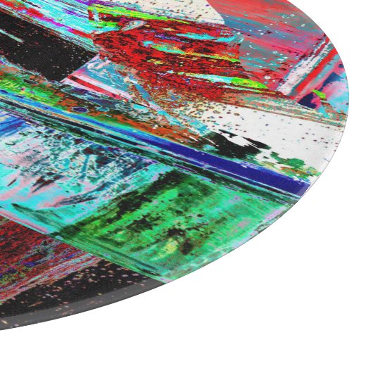 Planche À Découper Cutting Board – Neon Pulse (Coin)