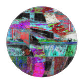 Planche À Découper Cutting Board – Neon Pulse (Devant)