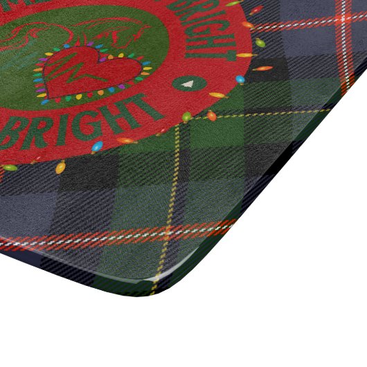 Planche À Découper Cutting Boards Plaid Merry & Bright (Coin)