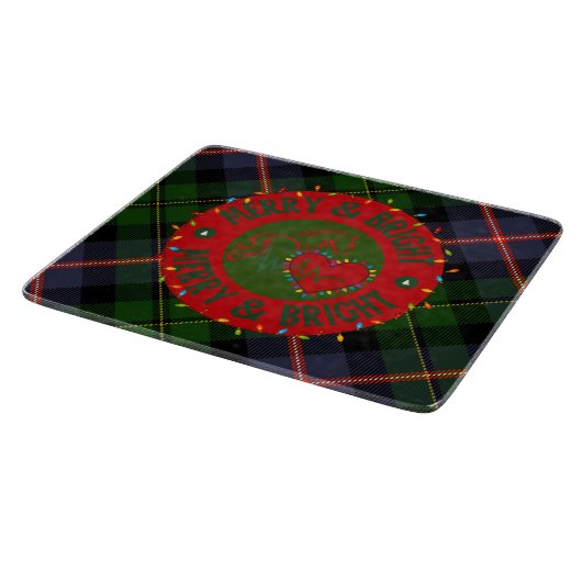 Planche À Découper Cutting Boards Plaid Merry & Bright (Coin)