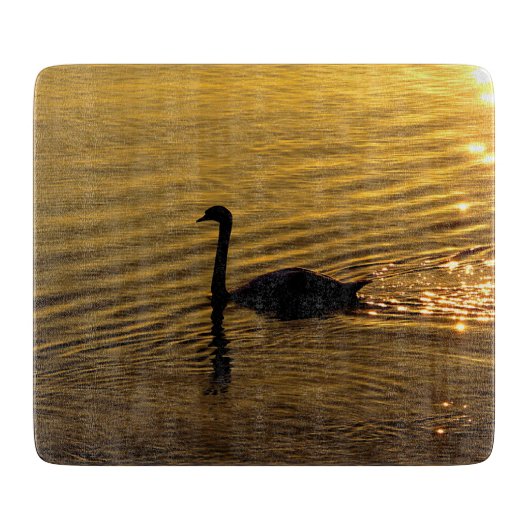Planche À Découper Cygne d'or (Devant)