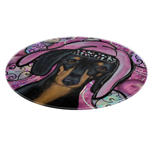 PLANCHE À DÉCOUPER DACHSHING (Coin)