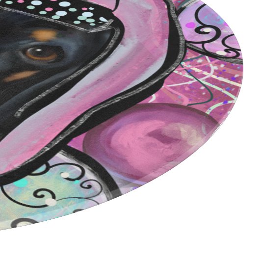 PLANCHE À DÉCOUPER DACHSHING (Coin)