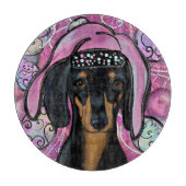 PLANCHE À DÉCOUPER DACHSHING (Devant)