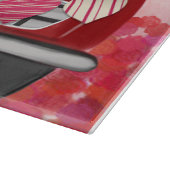 Planche À Découper Dachshund Chien voiture avec les coeurs Valentine' (Coin)