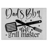 Planche À Découper Dads BBQ le maître grill (Devant)
