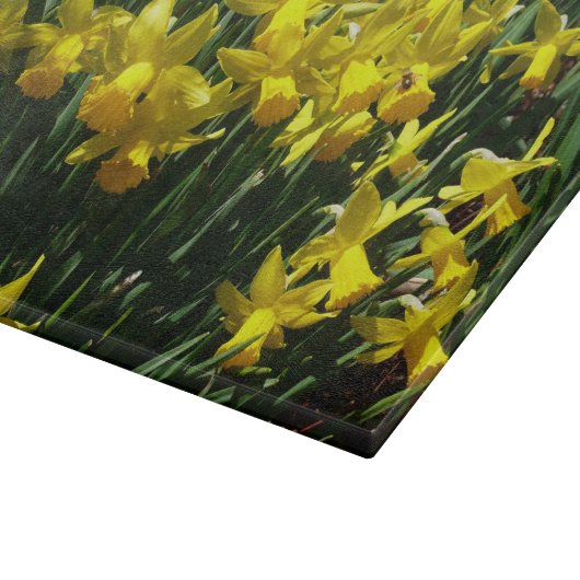 Planche À Découper Daffodiles Jaunes I Fleurs De Printemps Cheveux (Coin)