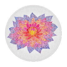 Dahlia Cutting Board