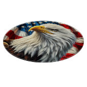 Planche à découper d'aigle patriotique (Coin)