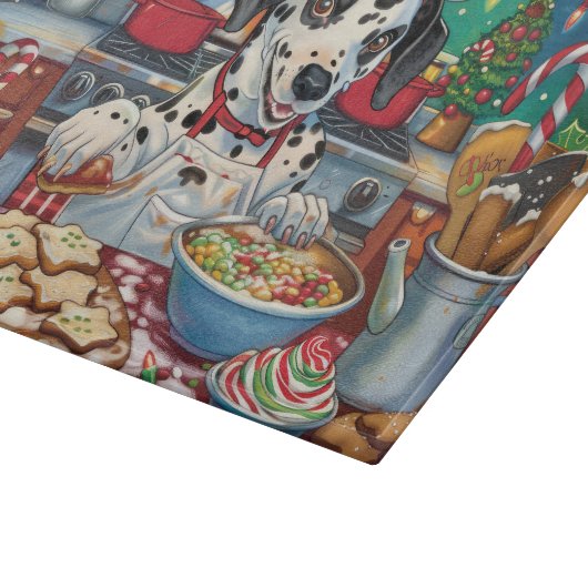 Planche À Découper Dalmatie : Noël festif (Coin)