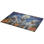 Planche À Découper Dalmatien Halloween Épouvantable (Coin)