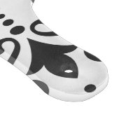 Planche À Découper Damas noir et blanc de luxe (Coin)