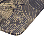 Planche À Découper Dame avec guitare (Coin)