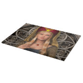 Planche À Découper Dame médiévale (Coin)