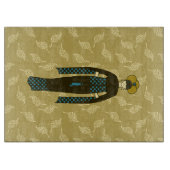 Planche À Découper Dame turque avec style Turban Art Nouveau (Devant)