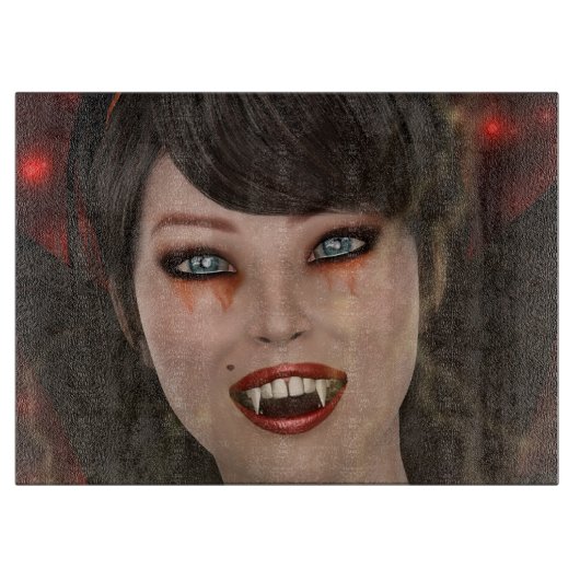 Planche À Découper Dame Vamp (Devant)