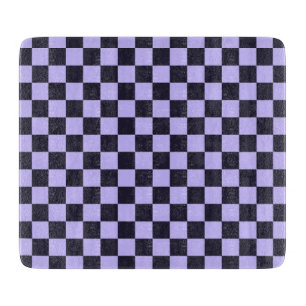 Planche À Découper damier lilas français