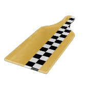 Planche À Découper damier rayé jaune moutarde (Coin)
