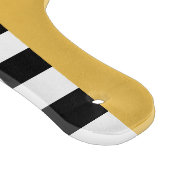 Planche À Découper damier rayé jaune moutarde (Coin)