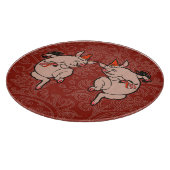 Planche À Découper Dancing Pig Antique Cute Danseuse (Coin)