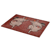 Planche À Découper Dancing Pig Antique Cute Danseuse (Coin)