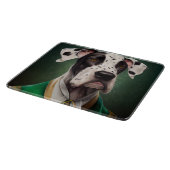 Planche À Découper Danois géant en tenue de la Saint-Patrick (Coin)