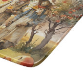 Planche À Découper Dans L'Orchard D'Apple (Coin)