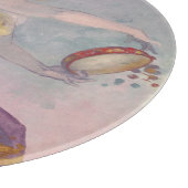 Planche À Découper Danseur avec un tambour de basque Basque (Coin)