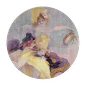 Planche À Découper Danseur avec un tambour de basque Basque (Devant)