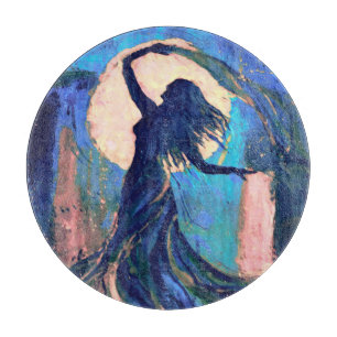 Planche À Découper Danseur du ventre Pleine lune