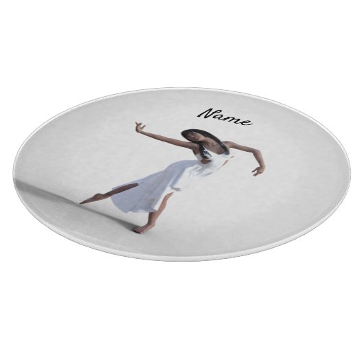 Planche À Découper Danseuse blanche Thunder_Cove   (Coin)