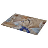 Planche À Découper Danseuse de Degas avec ruban bleu (Coin)