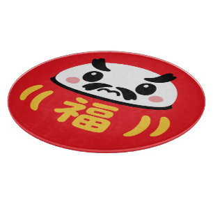 Planche À Découper Daruma japonais kawaii