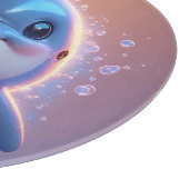 Planche À Découper Dauphin de dessin animé adorable (Coin)