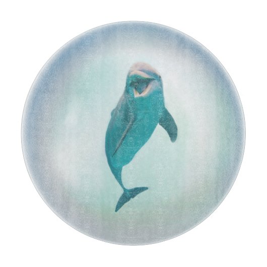 Planche À Découper Dauphin heureux (Devant)