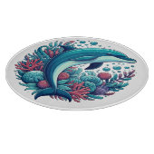 Planche À Découper Dauphin marin/côtier mignon (Coin)