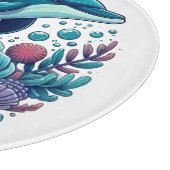 Planche À Découper Dauphin marin/côtier mignon (Coin)