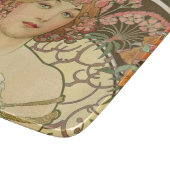 Planche à découper de Champagne Mucha petit rectan (Coin)