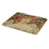 Planche à découper de Champagne Mucha petit rectan (Coin)