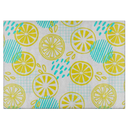 Planche à découper de citrons (Devant)