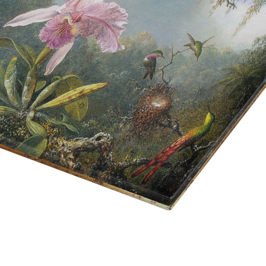 Planche à découper de colibris (Coin)