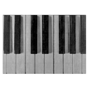 Planche à découper de coutume de clavier de piano